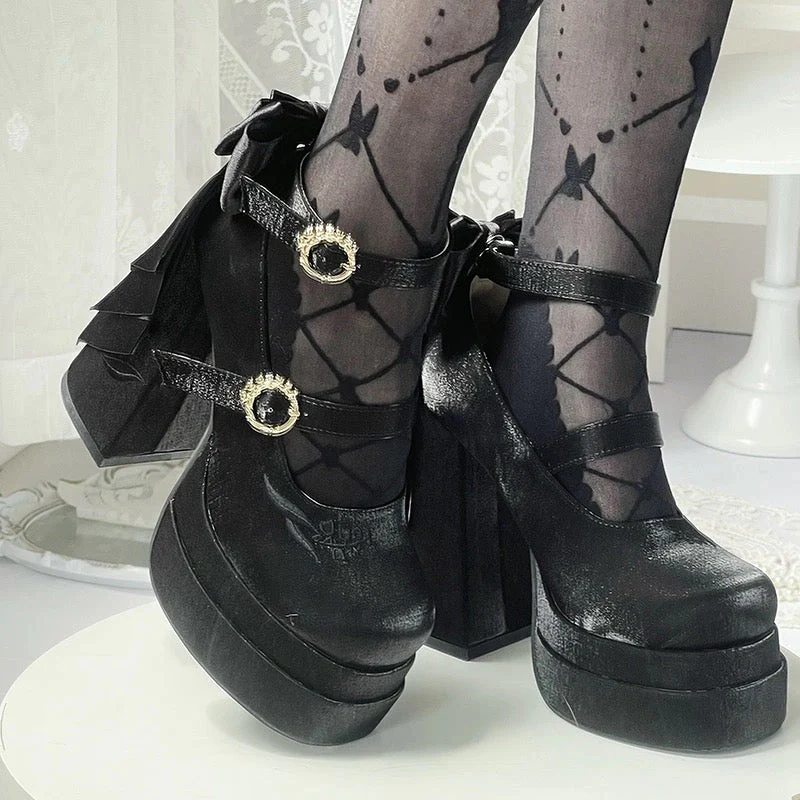 Fairy Lily Satin Mary Janes - Image 45