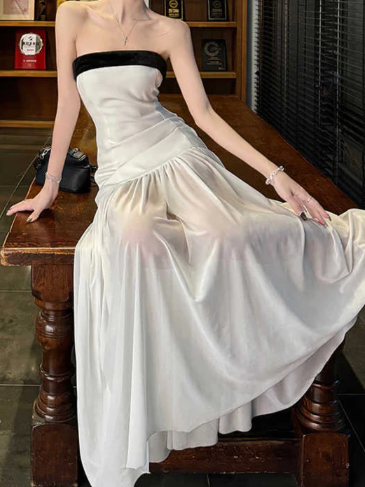 Fairy Mesh Tube Top Dress - Image 4