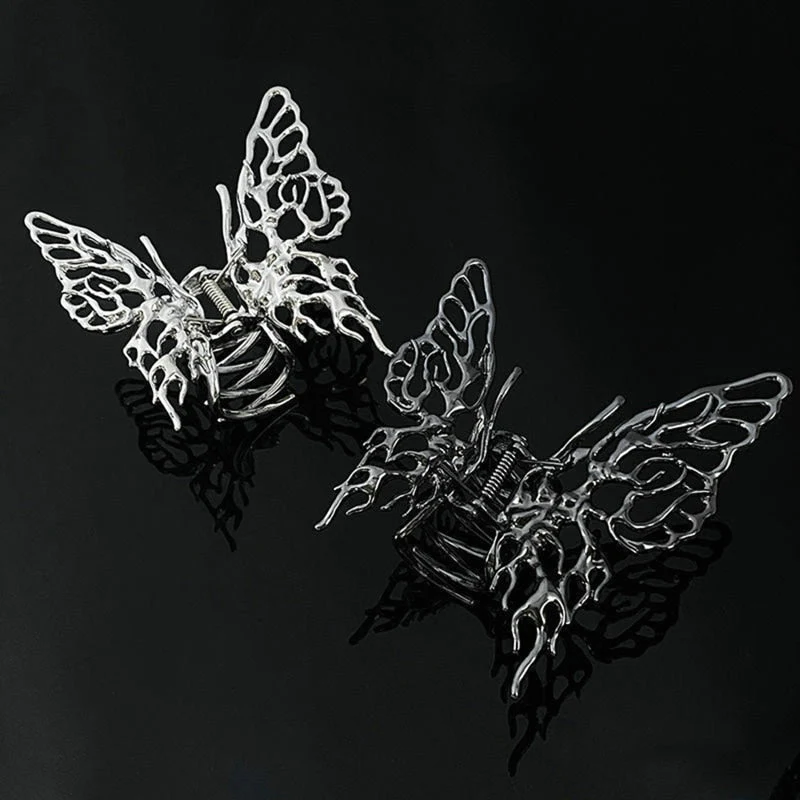 Fairy Metal Butterfly Hair Claw - Image 4