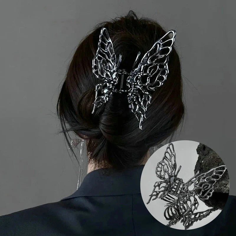 Fairy Metal Butterfly Hair Claw - Image 6