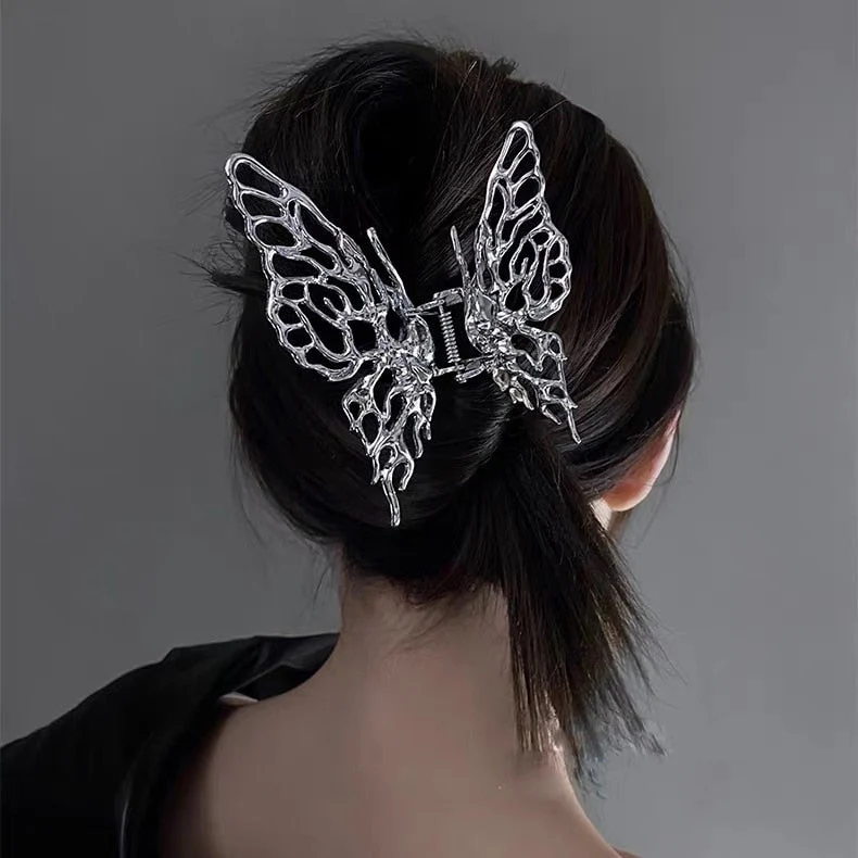 Fairy Metal Butterfly Hair Claw - Image 9
