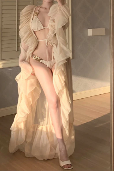 Fairy Tulle Swimsuit with Cover-up - Image 5