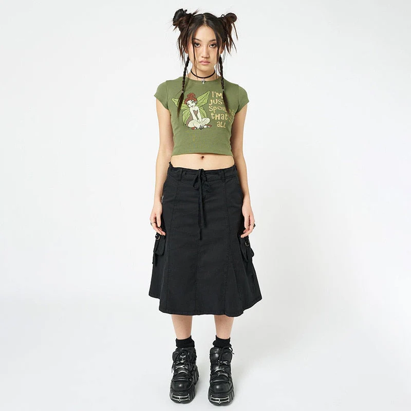 Fairycore Pixie Graphic Crop Top - Image 18