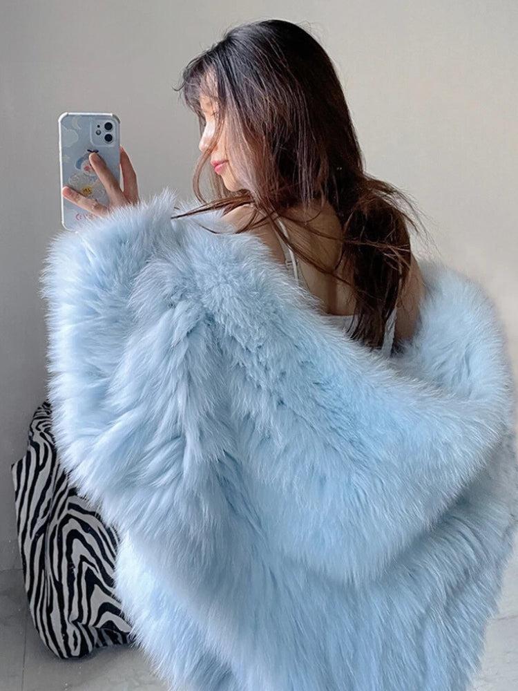 Faux Fur Hooded Jacket - Image 2