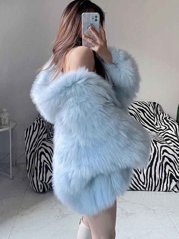 Faux Fur Hooded Jacket - Image 4