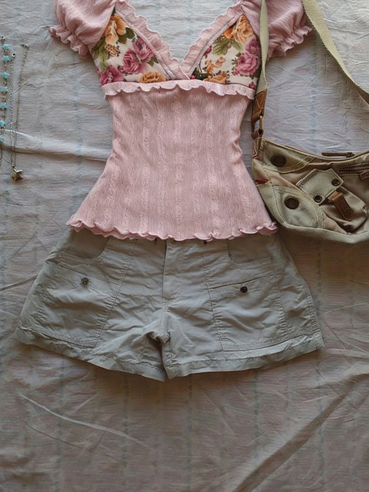 floral pink shirt - Image 5