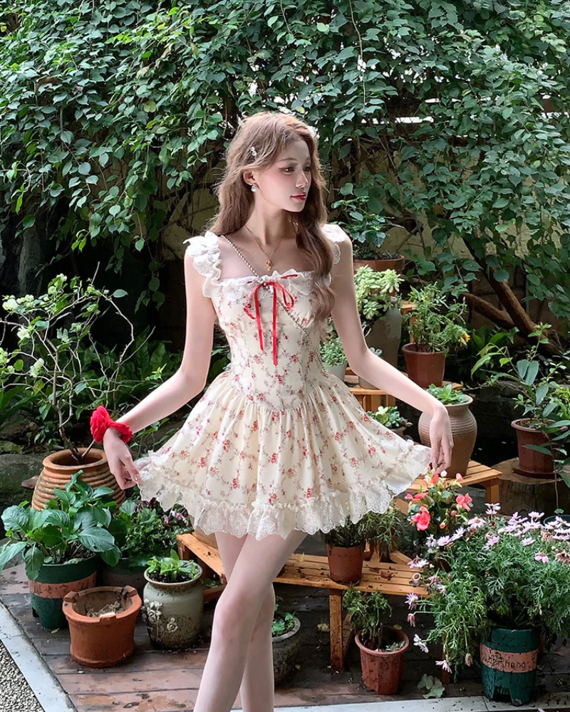Sweet First Love Summer Floral Dress - Image 3