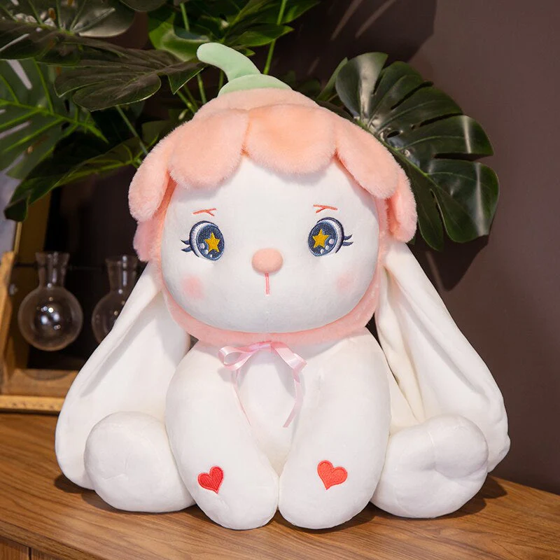 Flower Bonnet Bunny Plush - Image 4