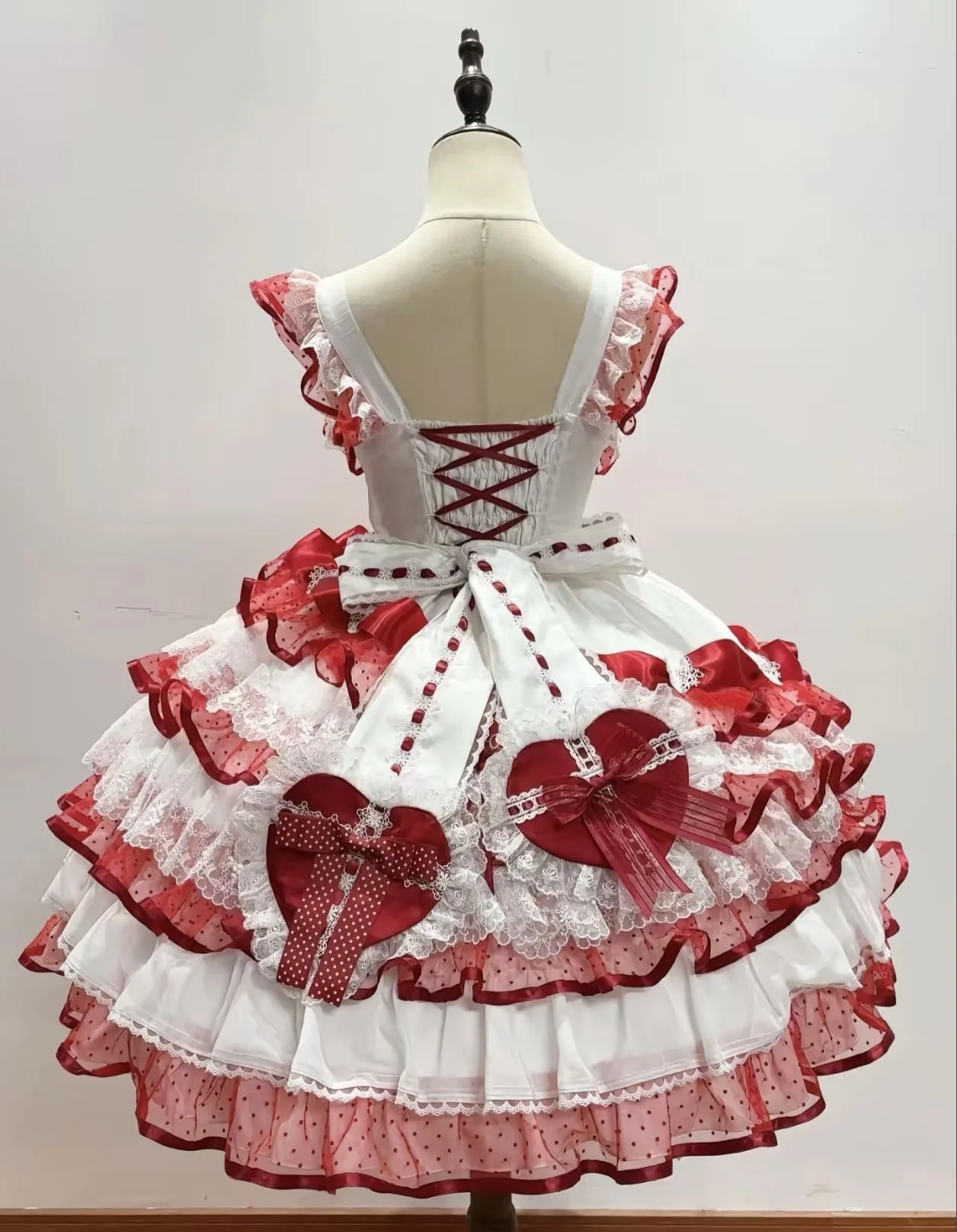 Flower Ruffled Lace Princess Lolita Dress - Image 2