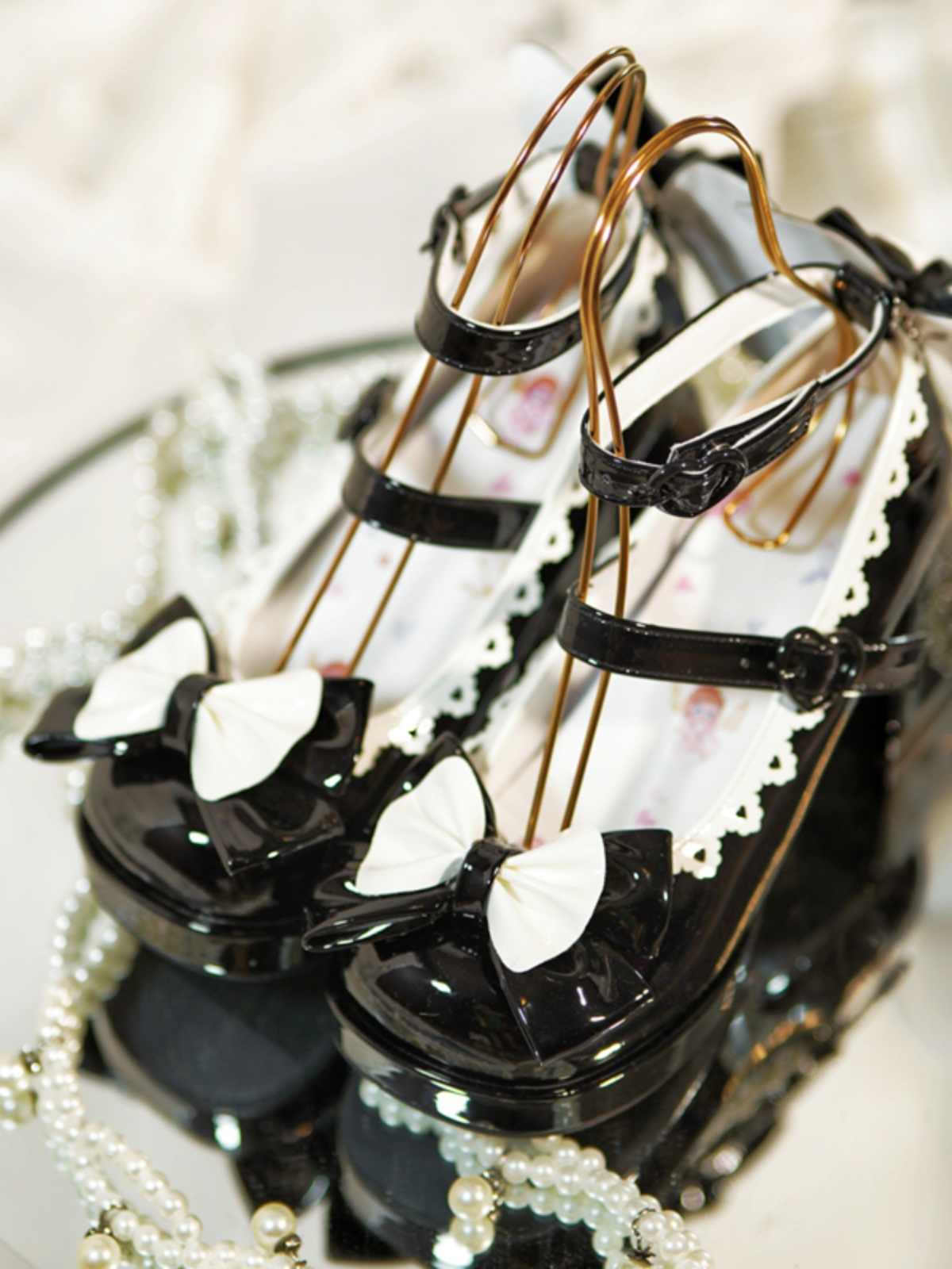 Flowers Butterfly Dream Lolita Shoes - Image 9