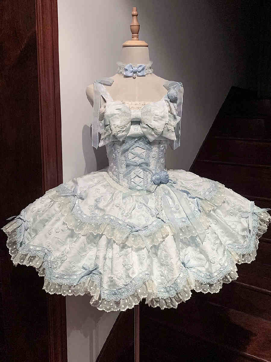 Flowery Overture Daily Lolita Dress - Image 6