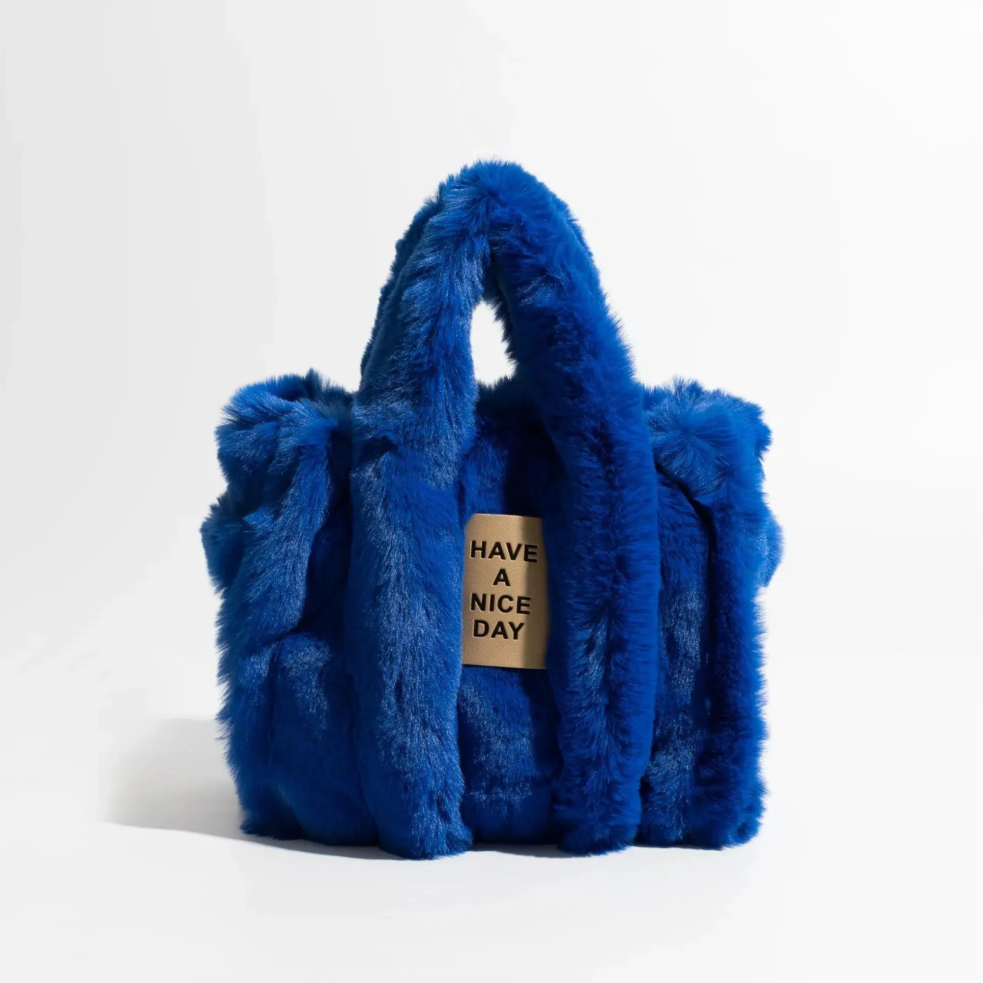 Fluffy Faux Fur Tote Bag - Image 10