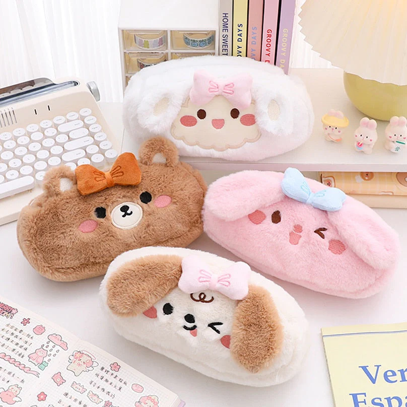 Fluffy Kawaii Pencil Cases - Image 19