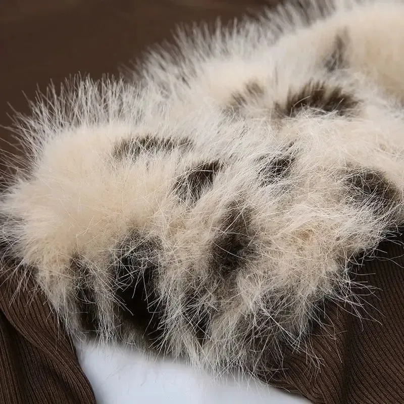 Fluffy Leopard Top - Image 8