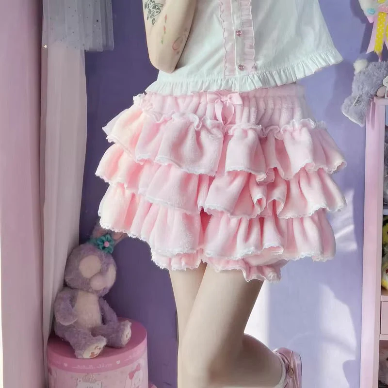 Fluffy Ruffled Bloomer Pants - Image 13