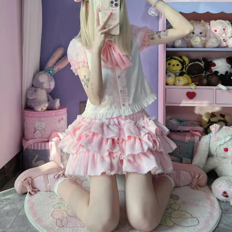 Fluffy Ruffled Bloomer Pants - Image 7