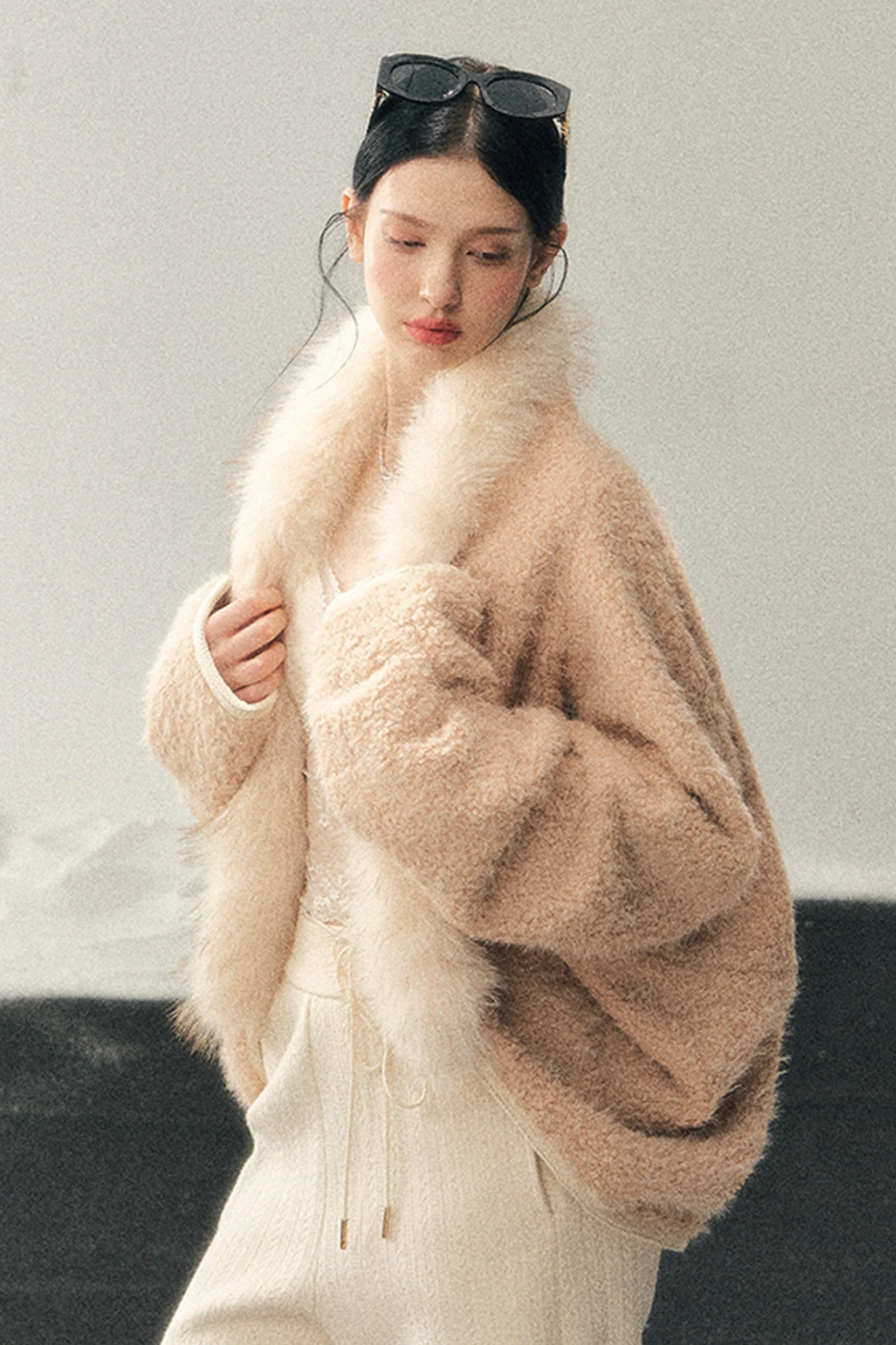 French Warm Fur Coat - Image 6