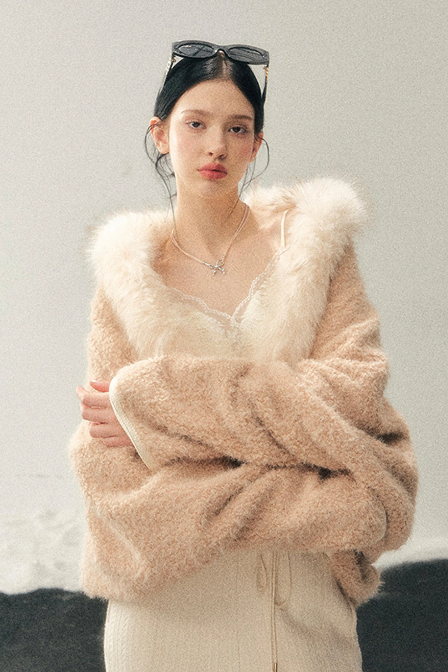 French Warm Fur Coat - Image 9