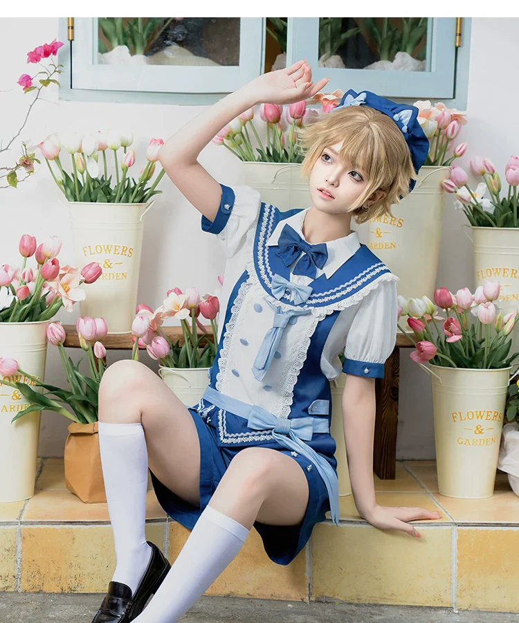 Ouji Lolita Suit Male Lolita Shirt Shorts - Image 14