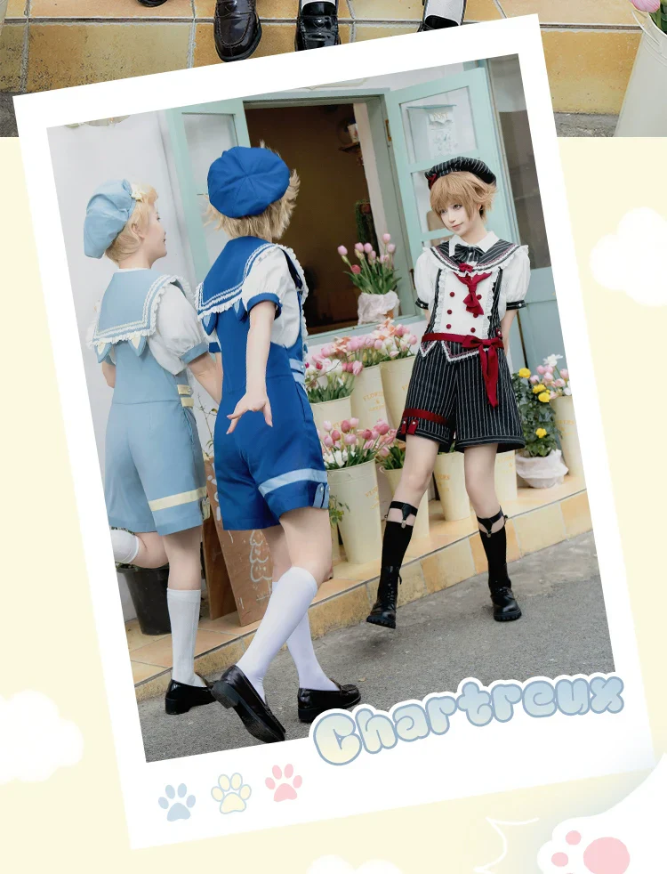 Ouji Lolita Suit Male Lolita Shirt Shorts - Image 17