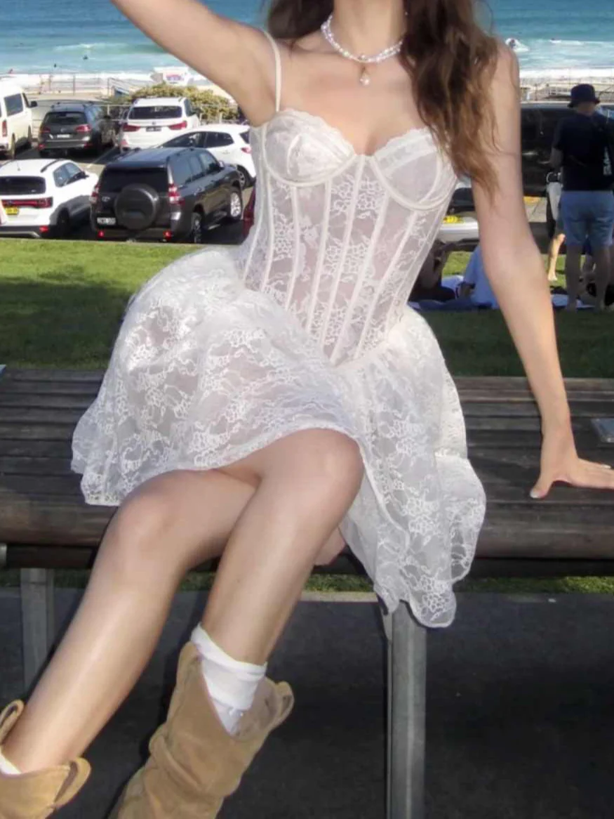 French Ballet Lace Dress