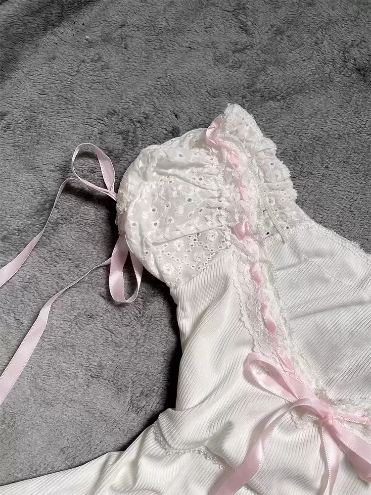 French Coquette Lace Top - Image 5