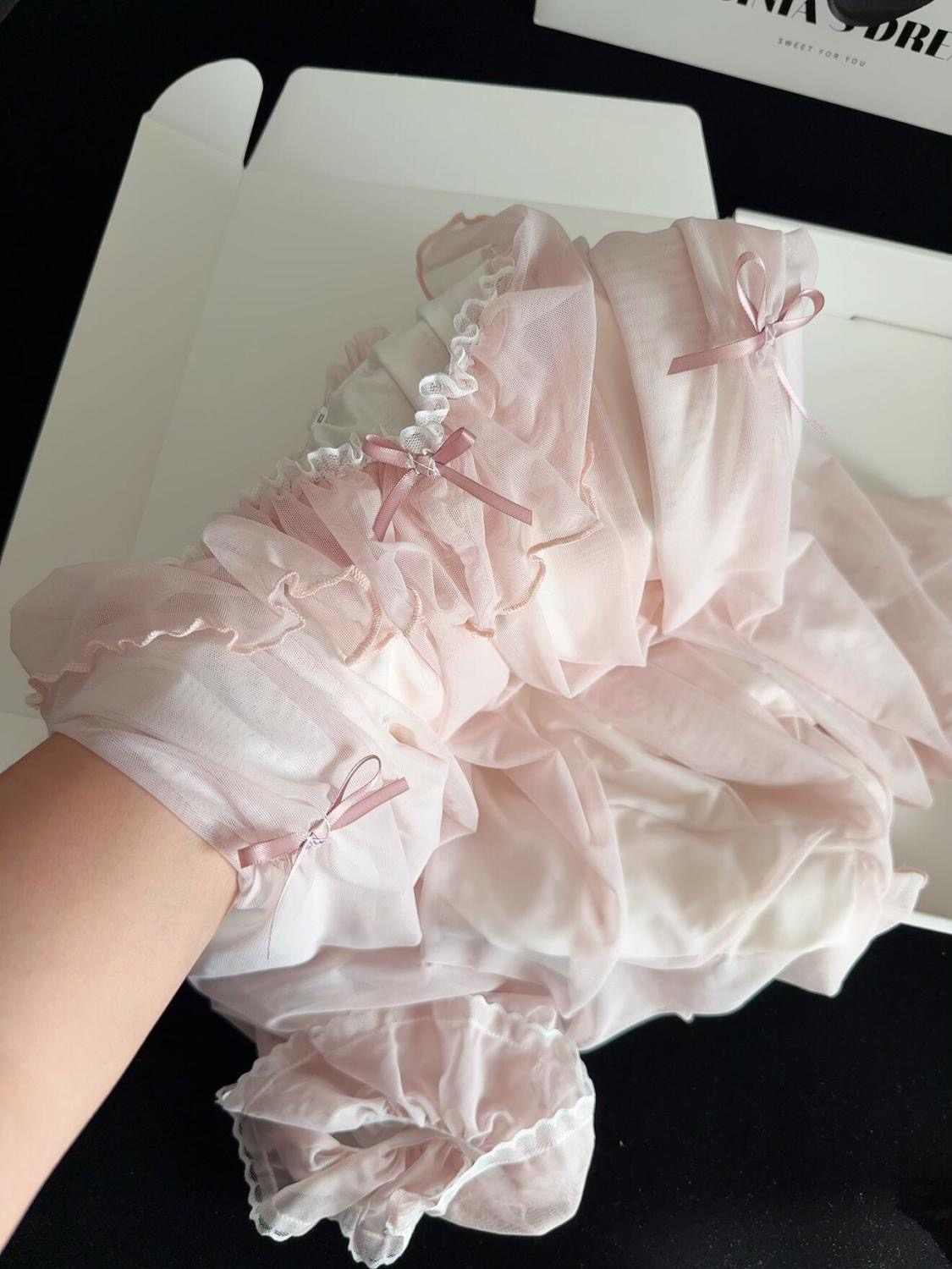 French Fairy Mesh Pajamas - Image 5