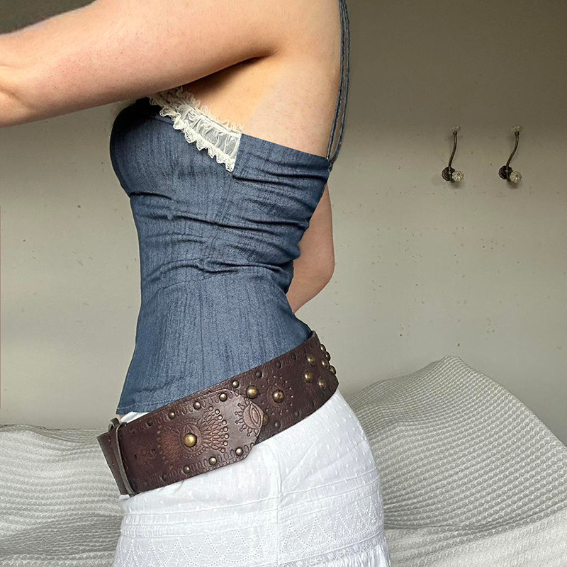 French Lace Vintage Vest - Image 3