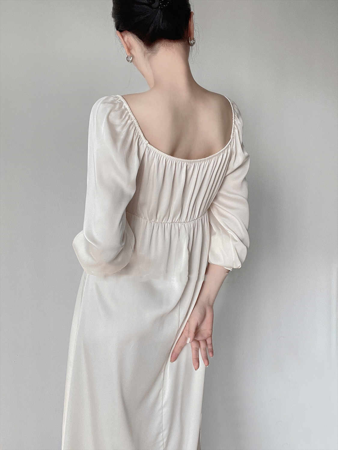 French Silk Lace Nightgown - Image 5