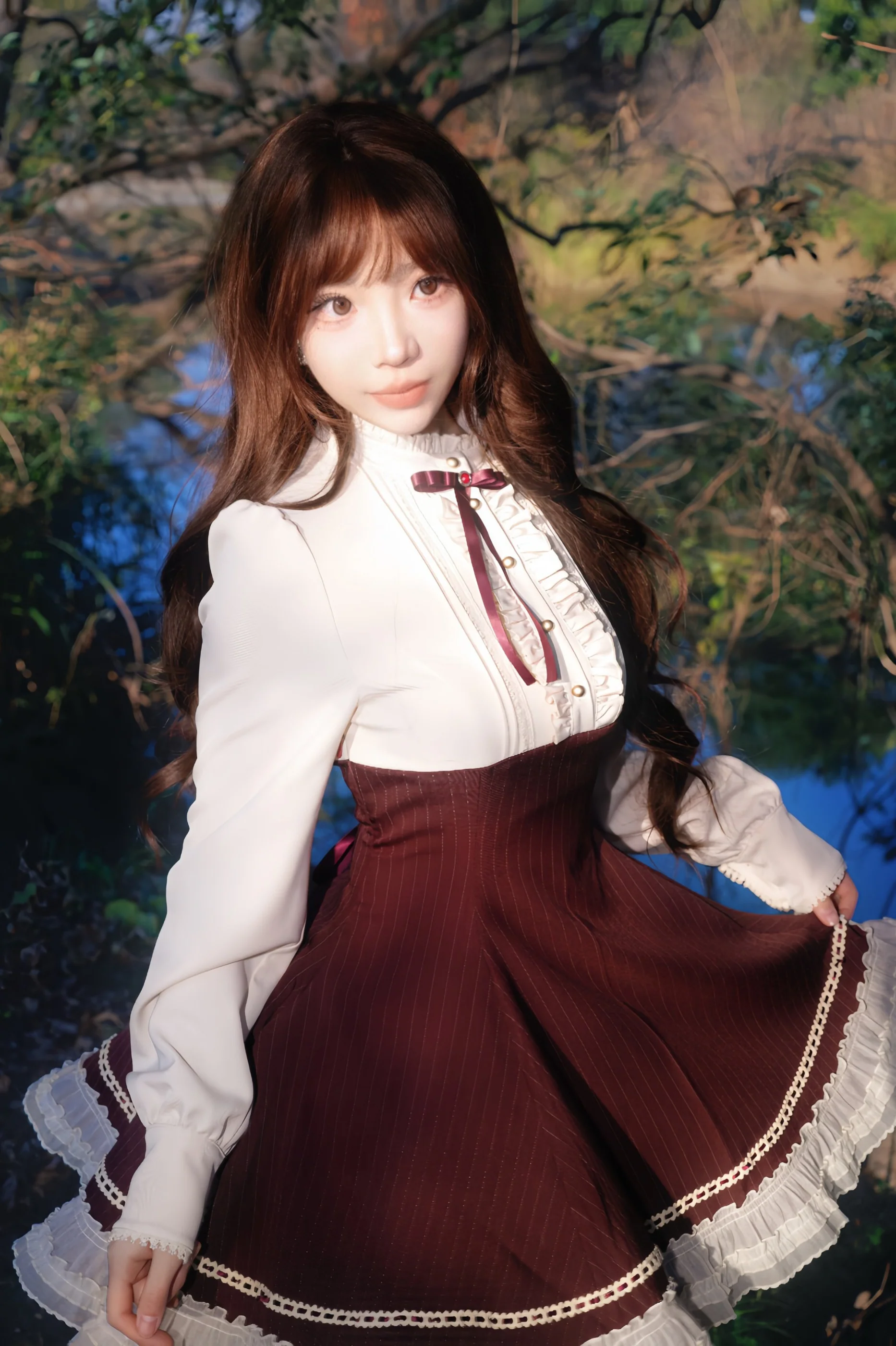 French Retro Girly Dress - Image 11