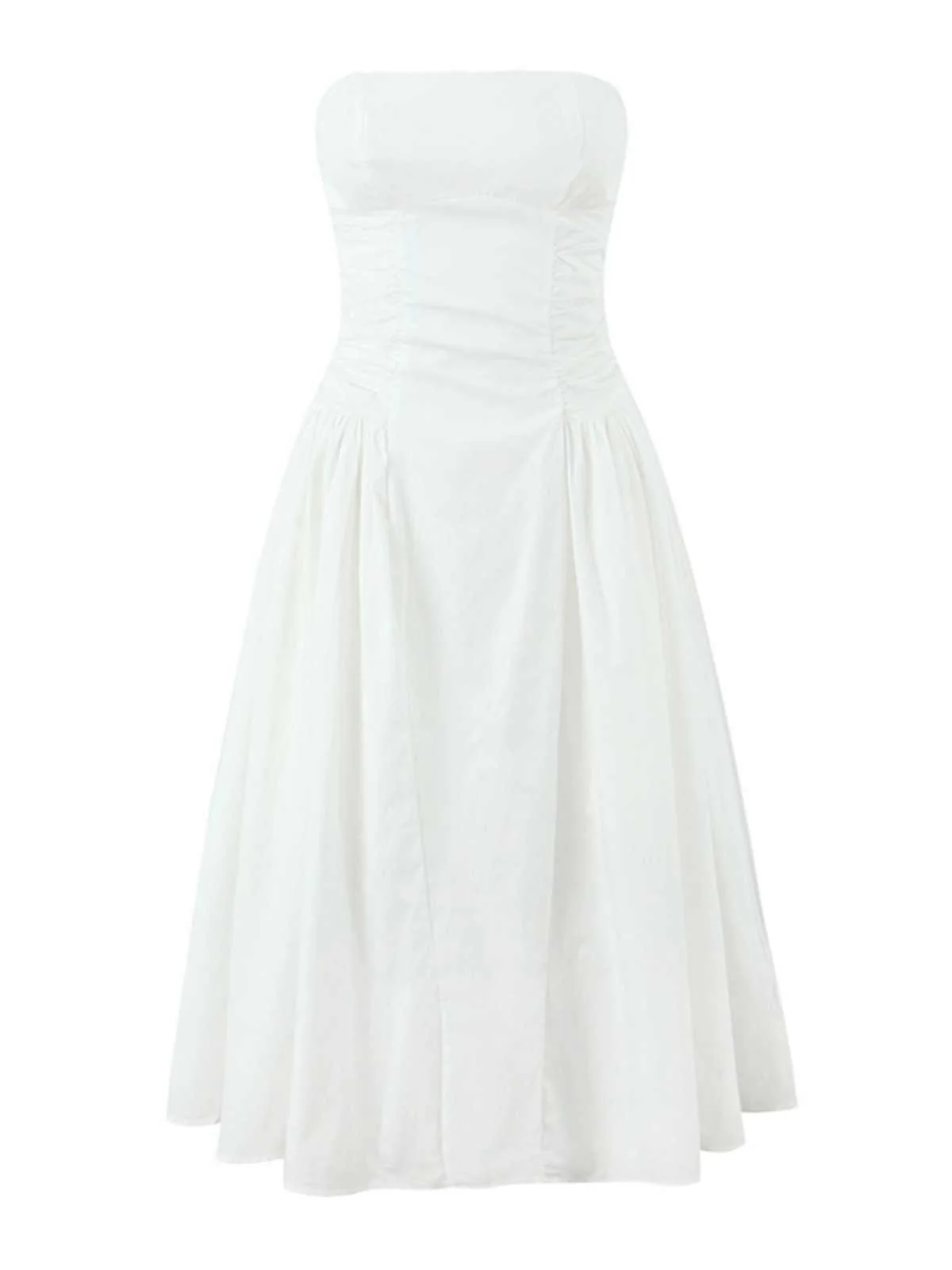 French Tube Top Corset Dress - Image 7