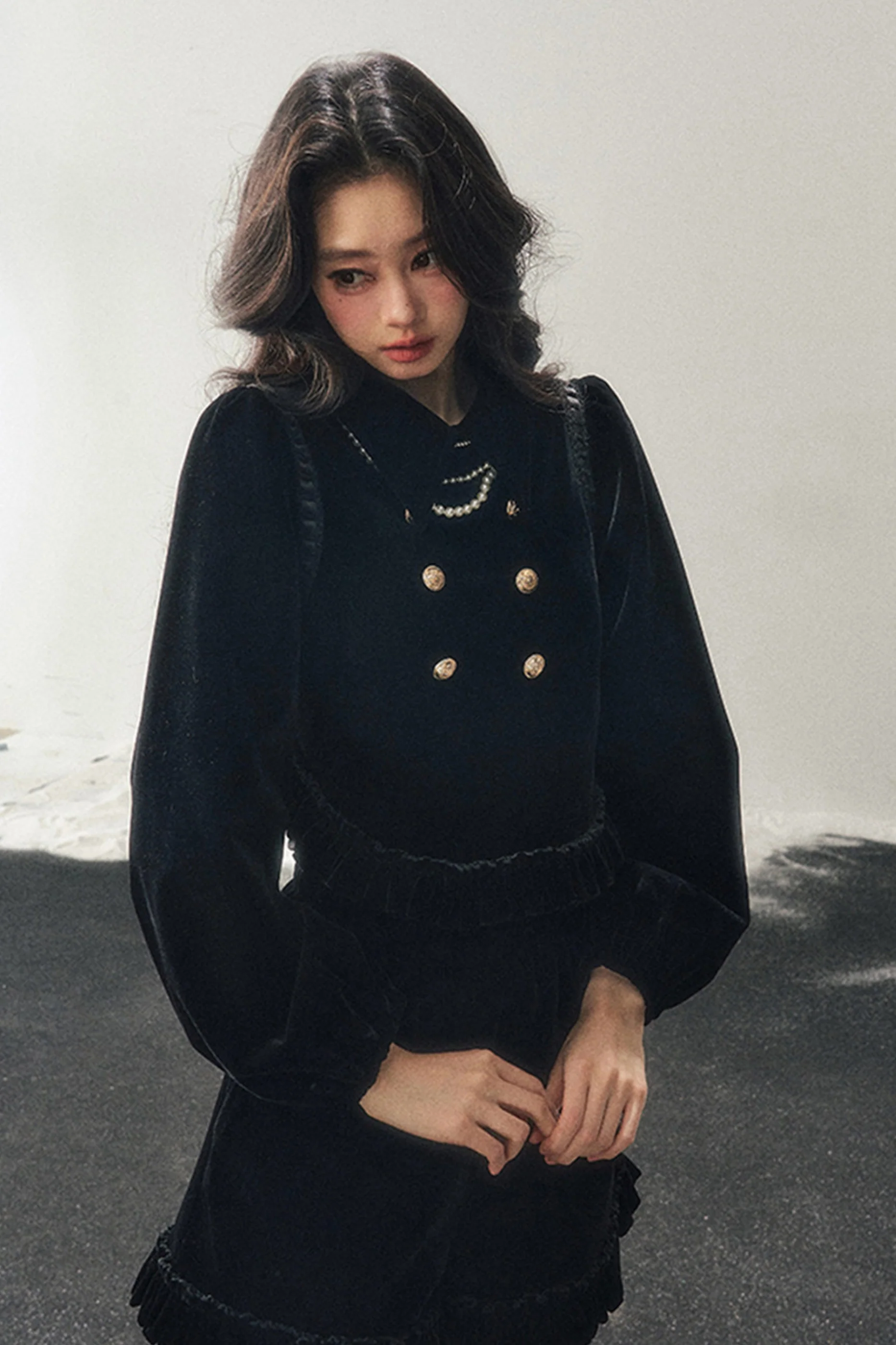 French Velvet Jacket + Shorts - Image 3