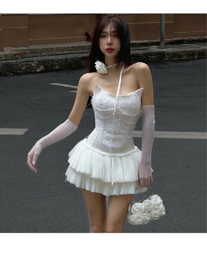 French Vintage Lace Coord - Image 4