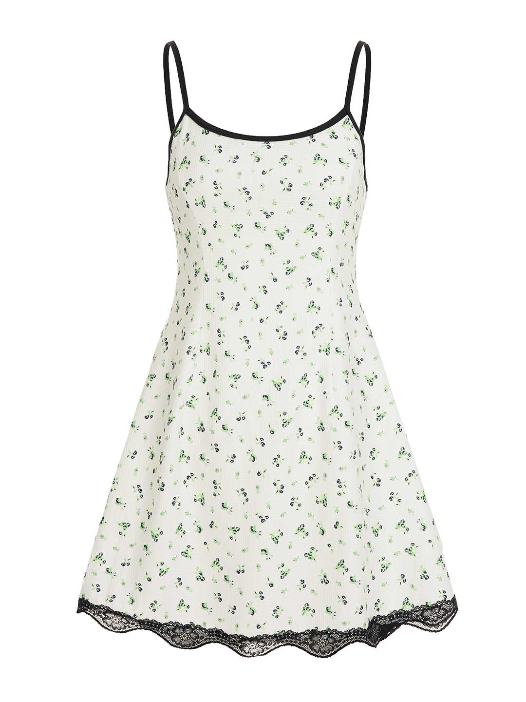Fresh Floral Suspender Dress - Image 5