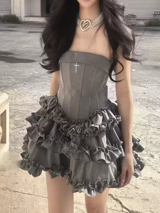 Fungus-shaped Tube Top Dress - Image 2