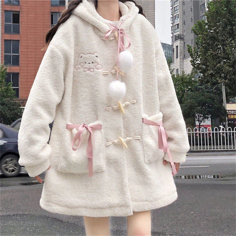 Fuzzy Bear Winter Coat - Image 2