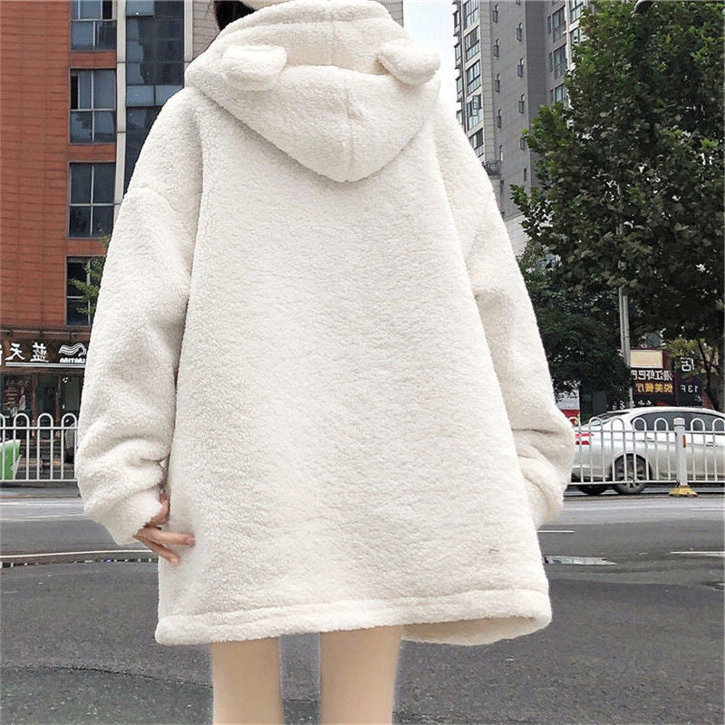 Fuzzy Bear Winter Coat - Image 5