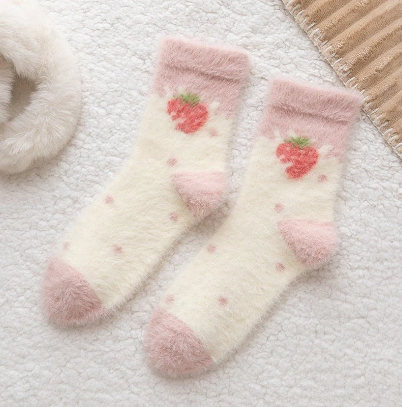 Fuzzy Berry Socks - Image 11