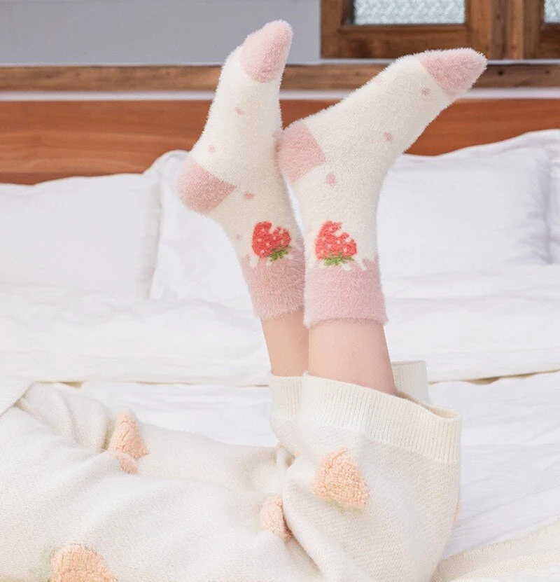 Fuzzy Berry Socks - Image 16