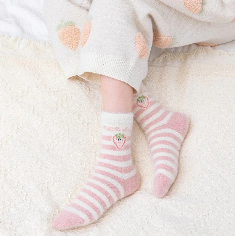 Fuzzy Berry Socks - Image 17