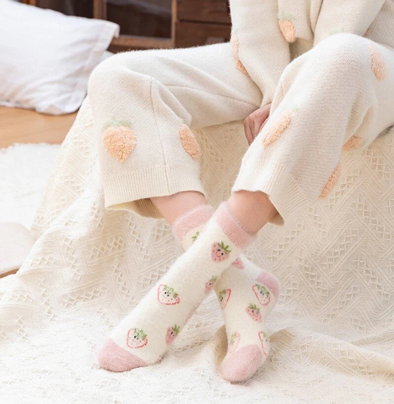 Fuzzy Berry Socks - Image 18