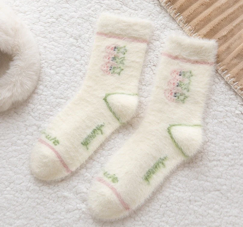 Fuzzy Berry Socks - Image 8