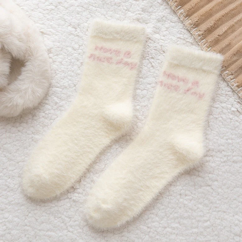 Fuzzy Berry Socks - Image 9