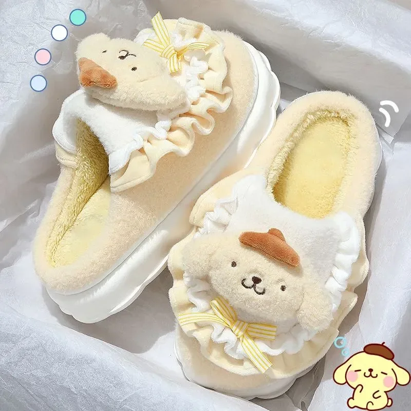 Fuzzy Friends Kawaii Slippers - Image 4