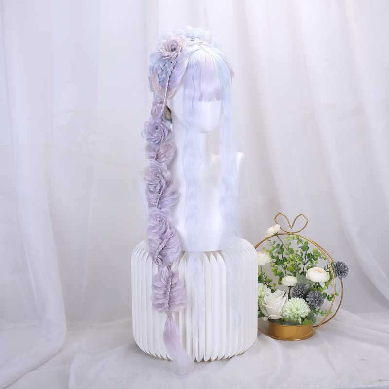 Gem Color Lolita Rainbow Wig - Image 5