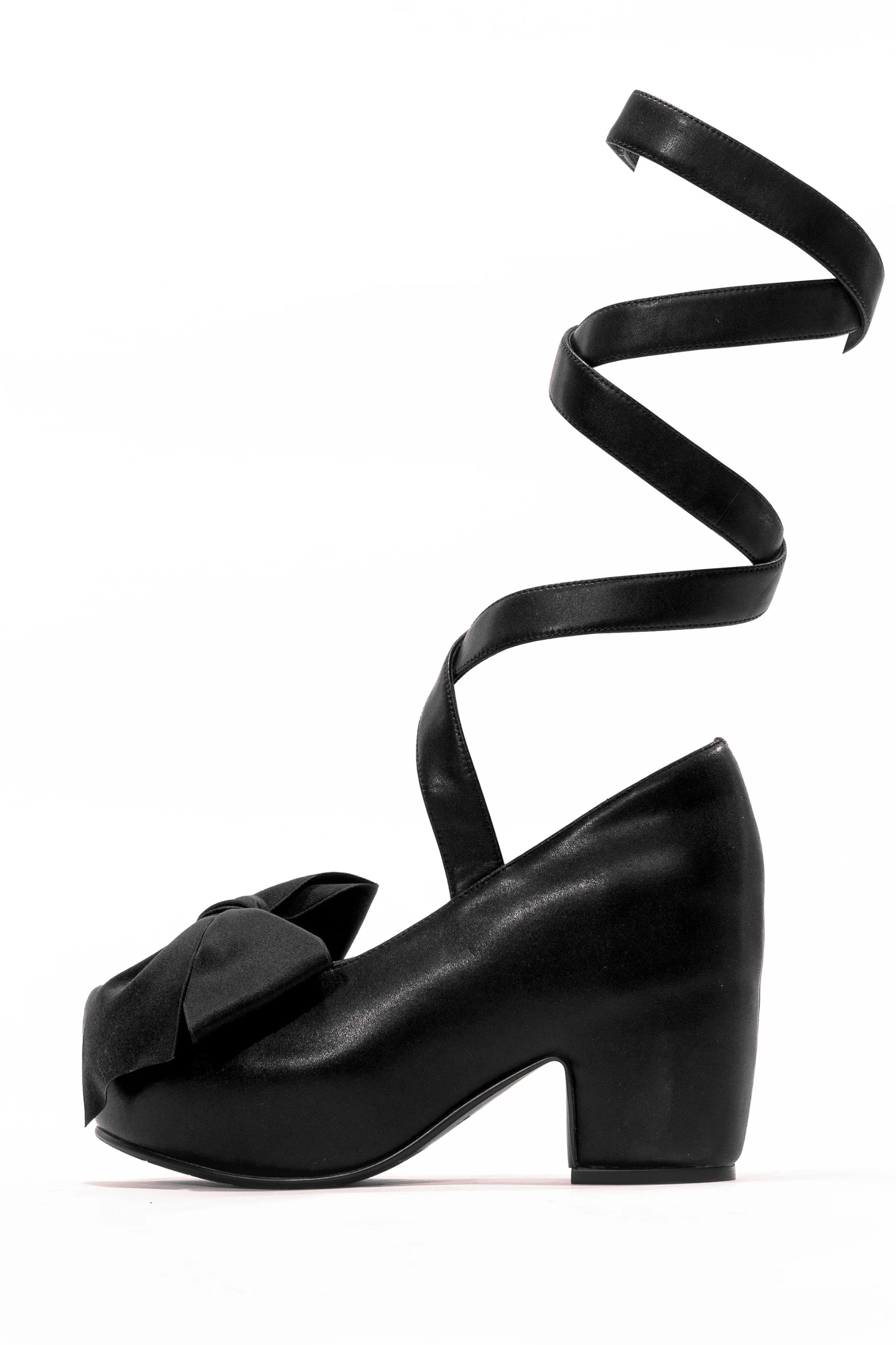 Lace-Up Ribbon Lolita Shoes - Image 12