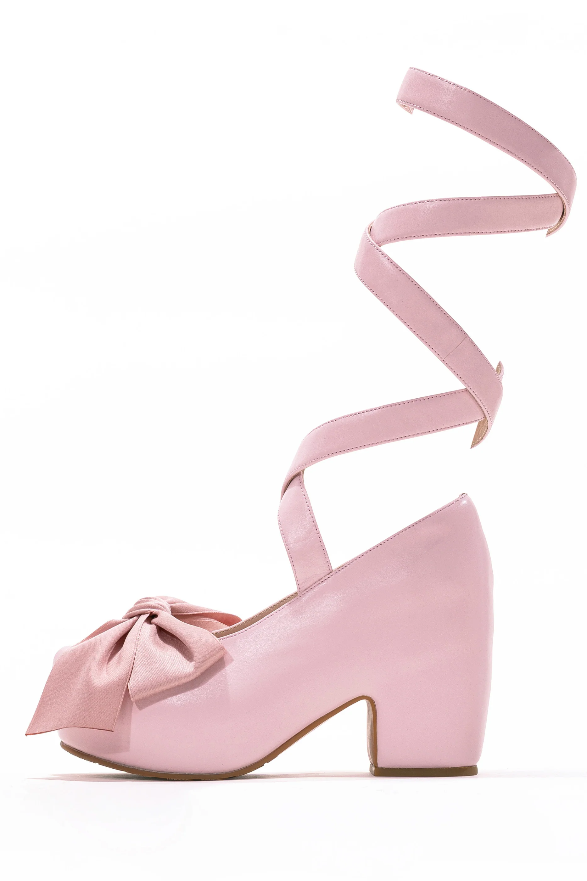 Lace-Up Ribbon Lolita Shoes - Image 9