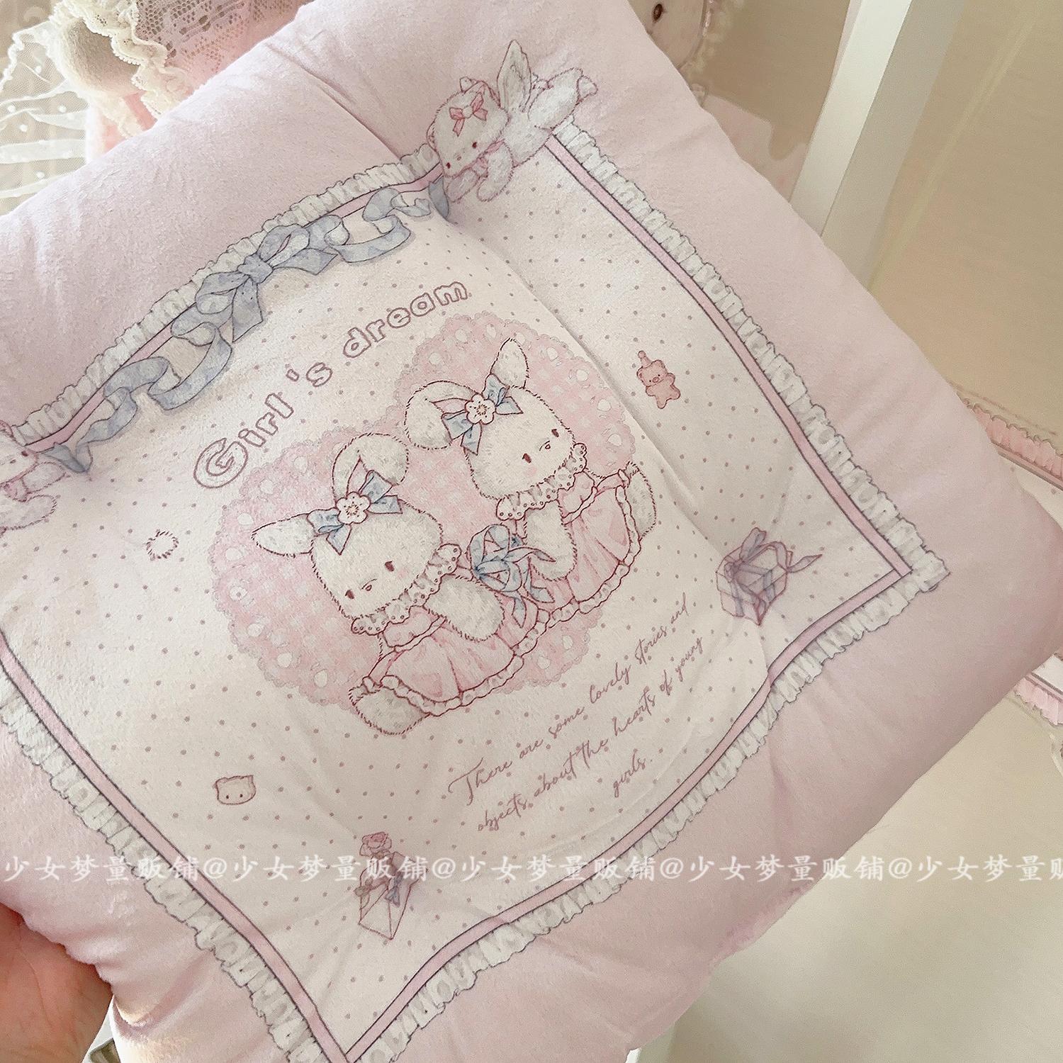 Girl's Dream Cupid Bunny Cushion - Image 2