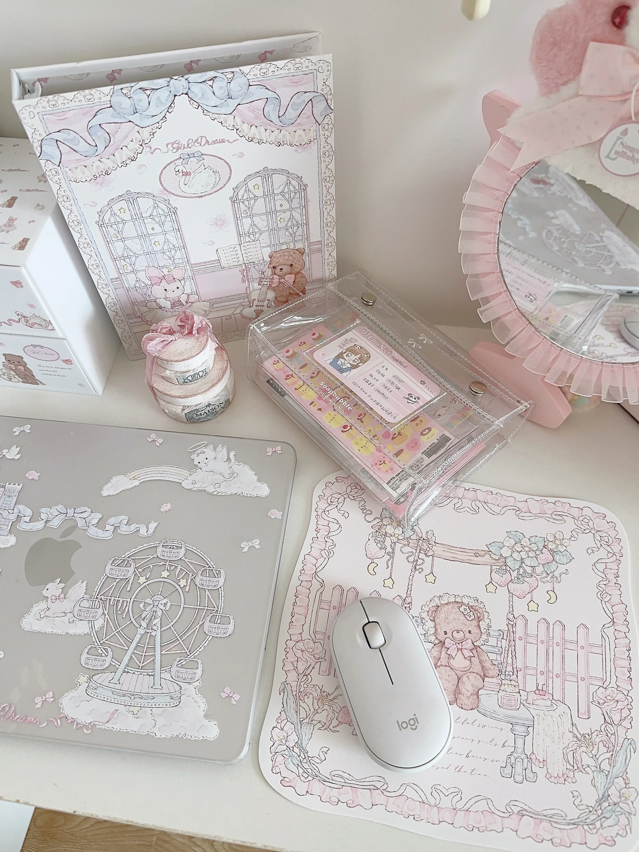 Girl's Dream Strawberry Tea Party Table Mat - Image 5