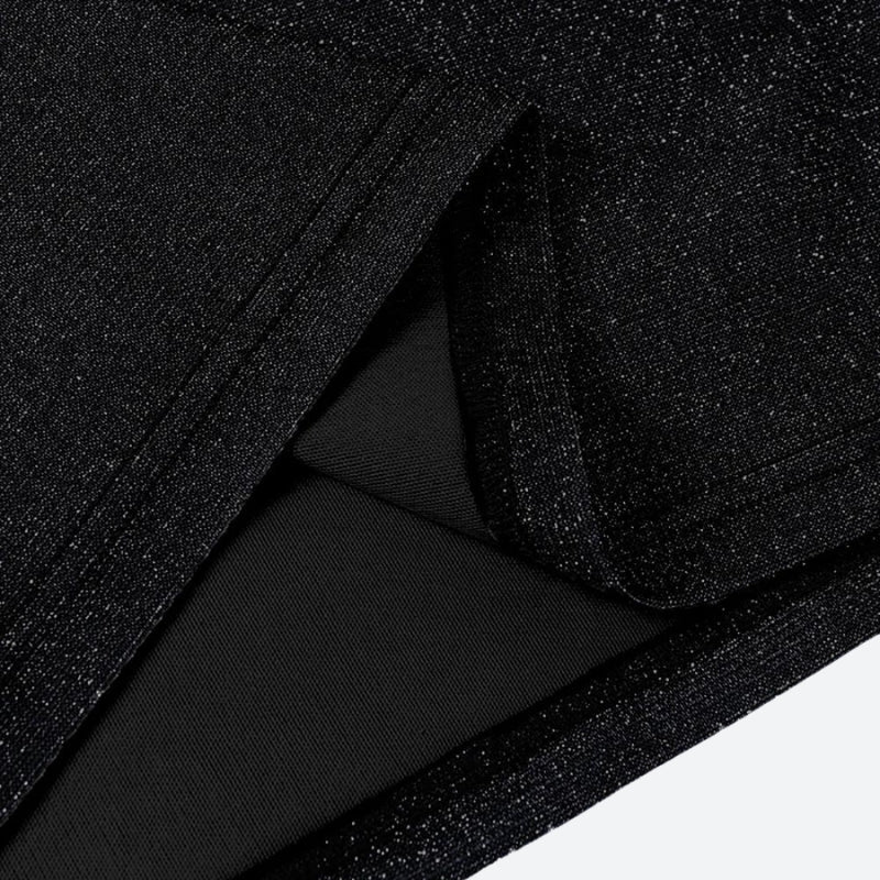 Glitter Backless Mini Dress - Image 10